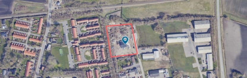 Opbevaringstelt i Gistrup.